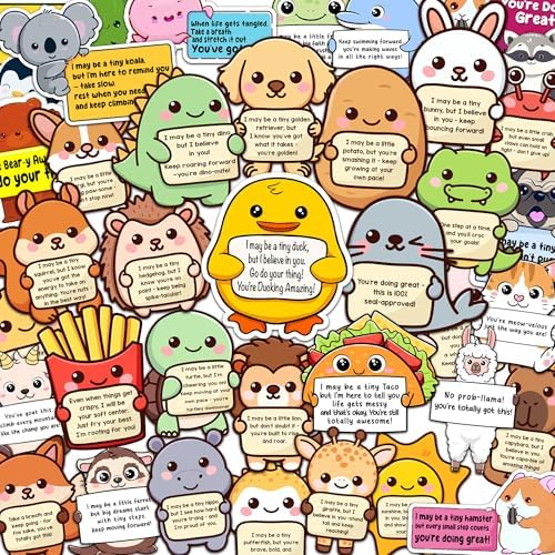 50PCS Emotional Support Animal Stickers by Puraesla– Affirmation Sticker Pack